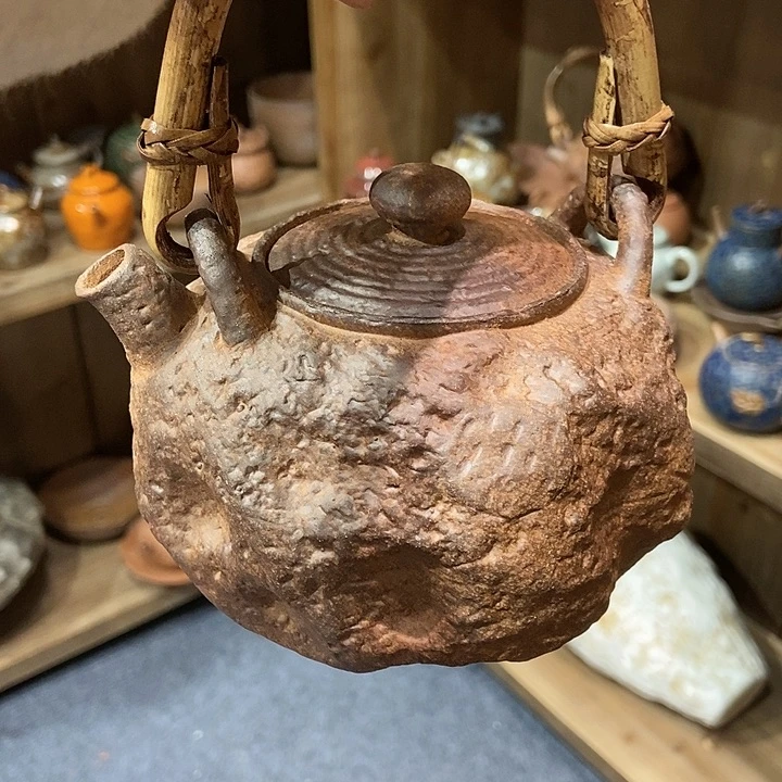 柴烧老岩泥高端茶器