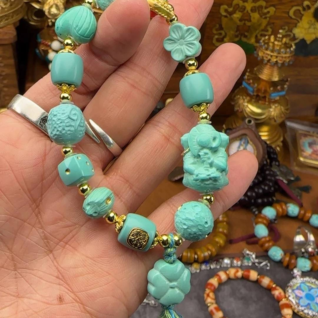 琉璃手工艺品沐*子菩提