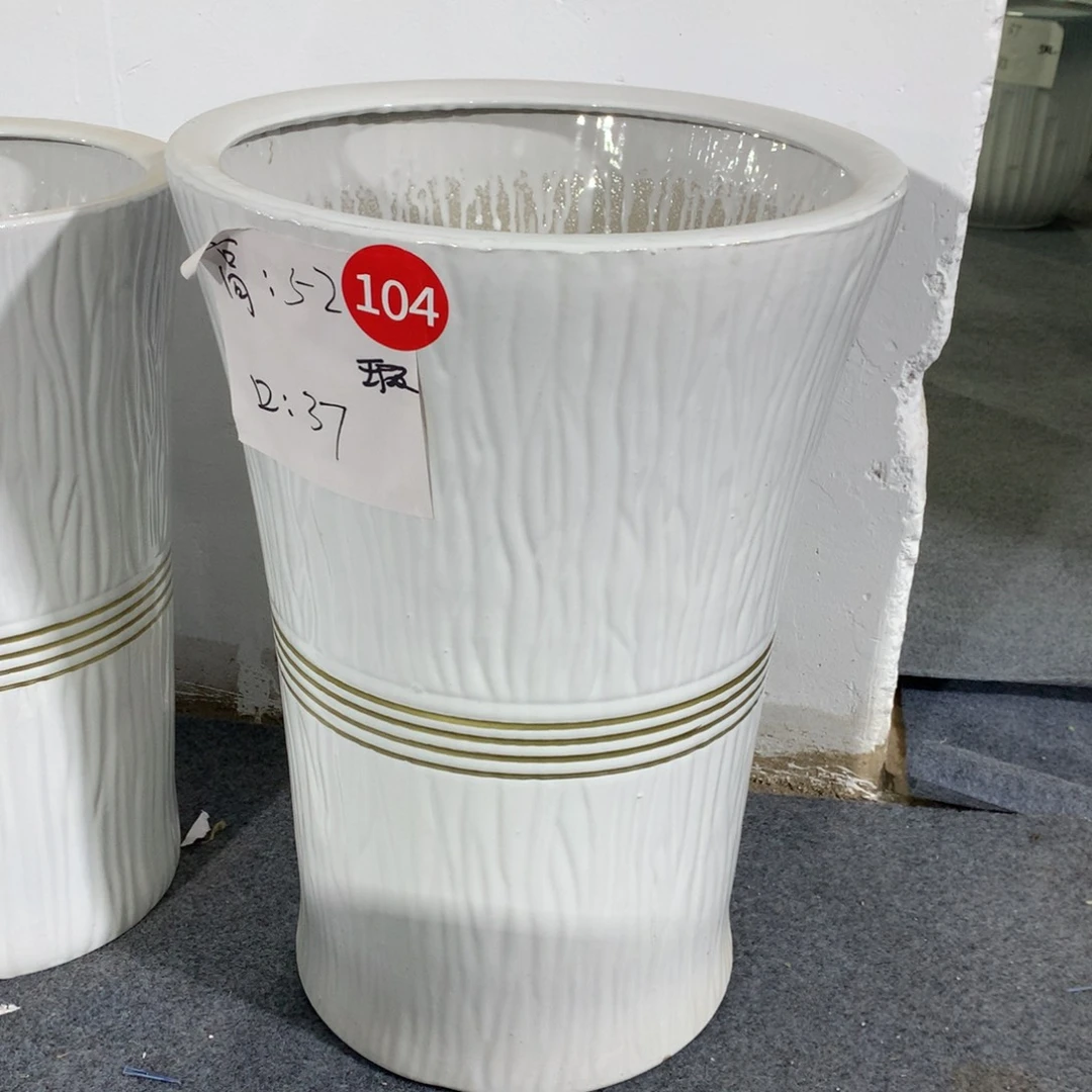高温陶瓷花盆微瑕