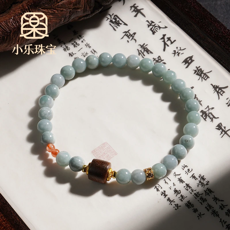 轻奢设计款翡翠手链多样性发一-10759