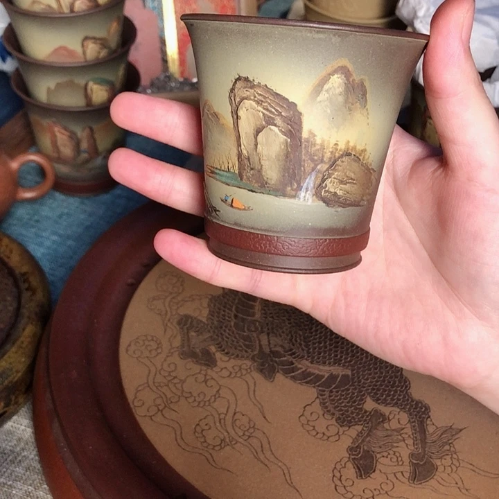 茶杯紫砂张*宝紫砂工艺品