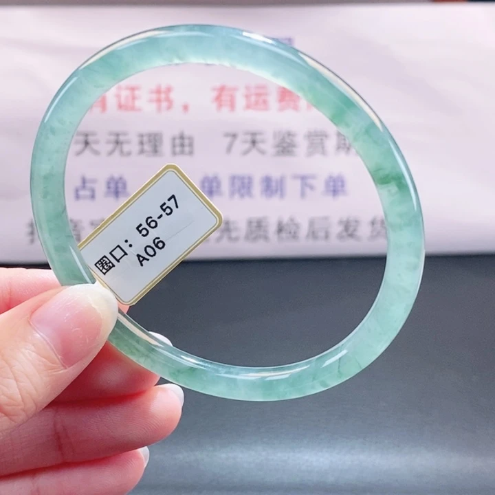 翡翠未镶嵌手镯翡翠手镯158