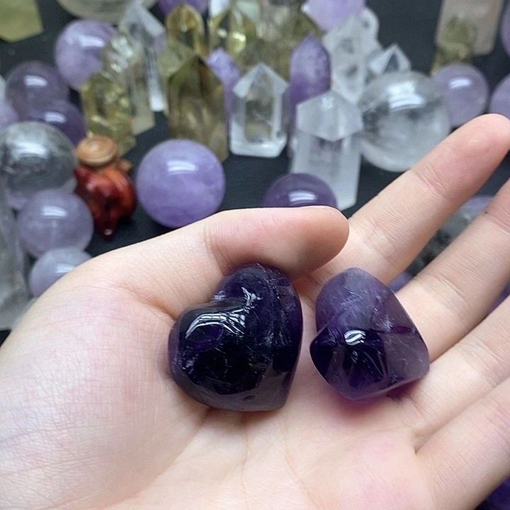 水晶珠宝半成品未镶嵌水晶石114随机发一个