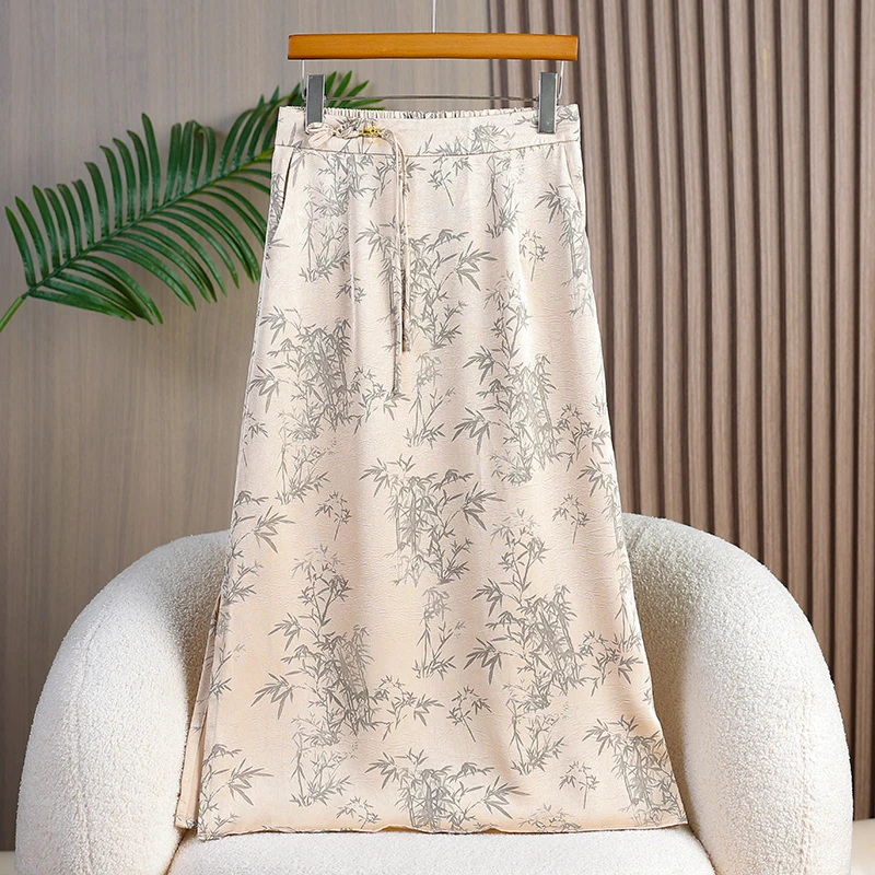 新中式国风春夏半身裙夏季裙子半裙