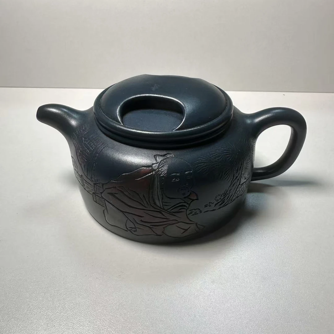 lot011-一厂稀有老墨绿牛盖莲子-400cc