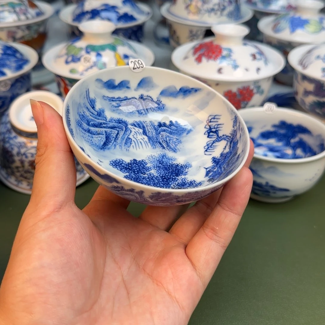 彦祖纯手工手绘茶具209