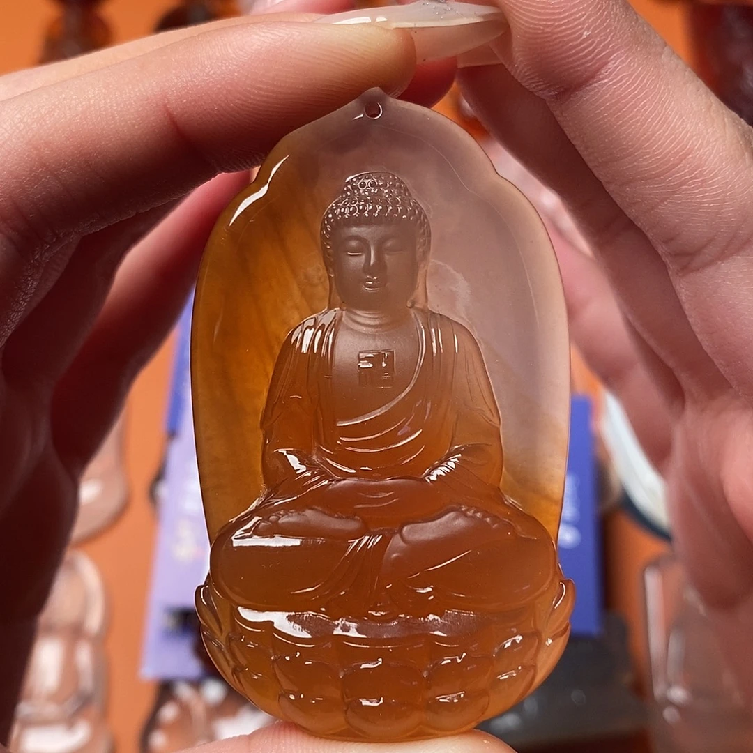 情***钟玛瑙/玉髓未镶嵌颈饰