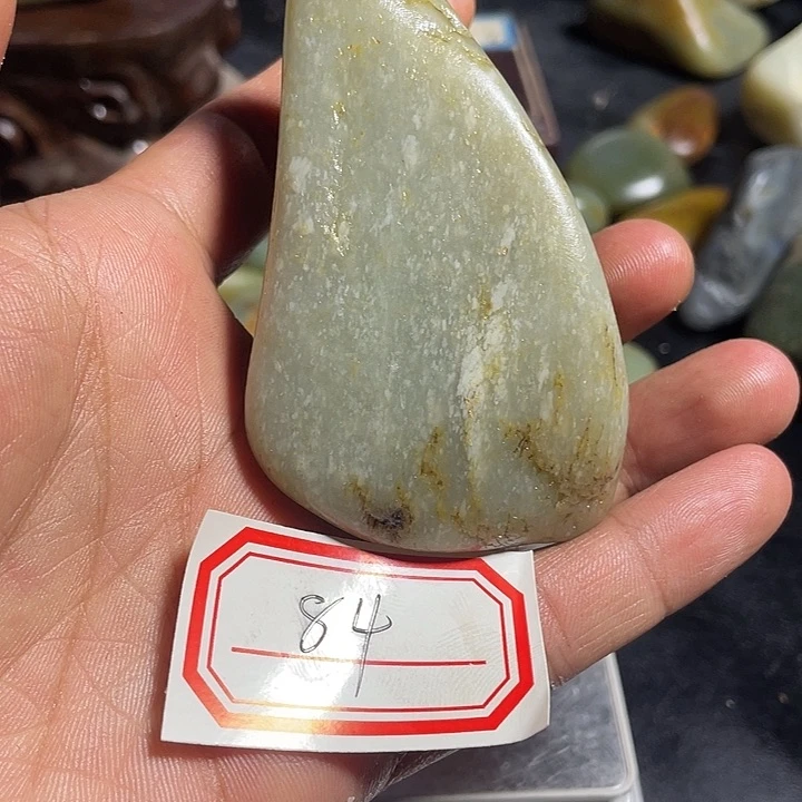 和田玉未镶嵌颈饰84