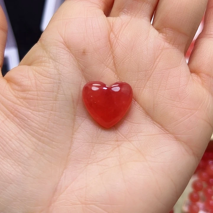 菱锰矿（红纹石）吊坠(不含链)未镶嵌k****m