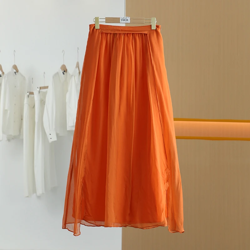 【上新7折-唐长老自营】货号Y0836女装夏新款气质百搭半身裙YL