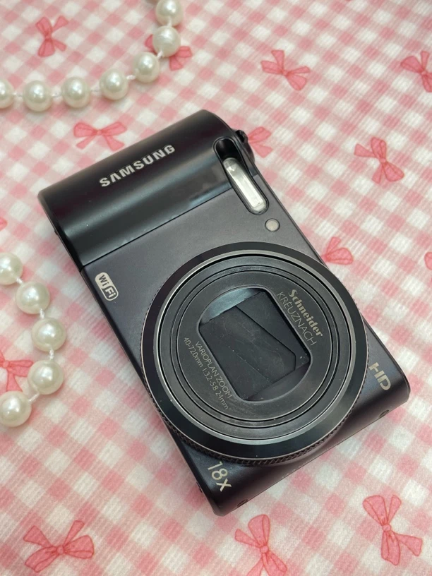 95新 Samsung/三星 wb150f「T」长焦机能拍月亮奶油肌人景好看