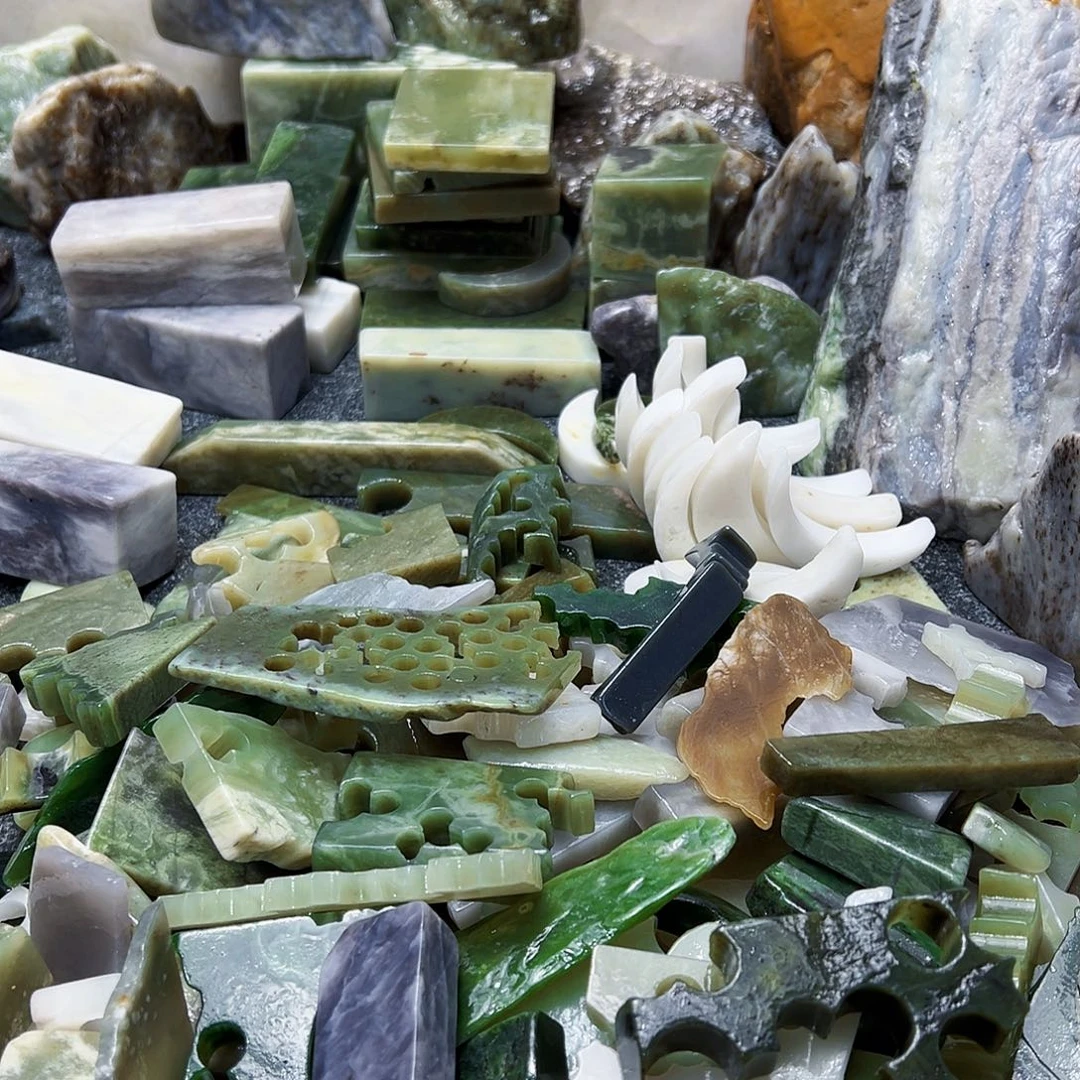 和田玉（糖玉）珠宝半成品未镶嵌