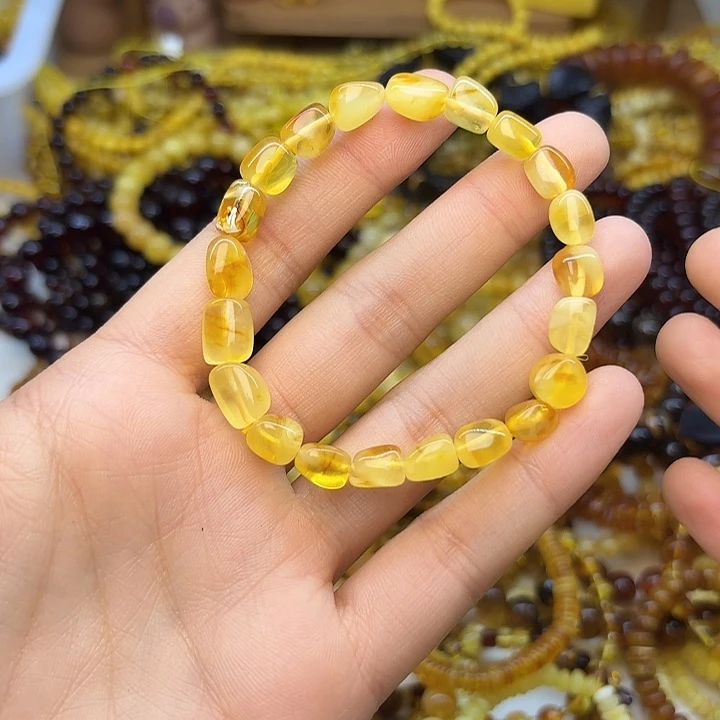 琥珀未镶嵌珠宝奇石