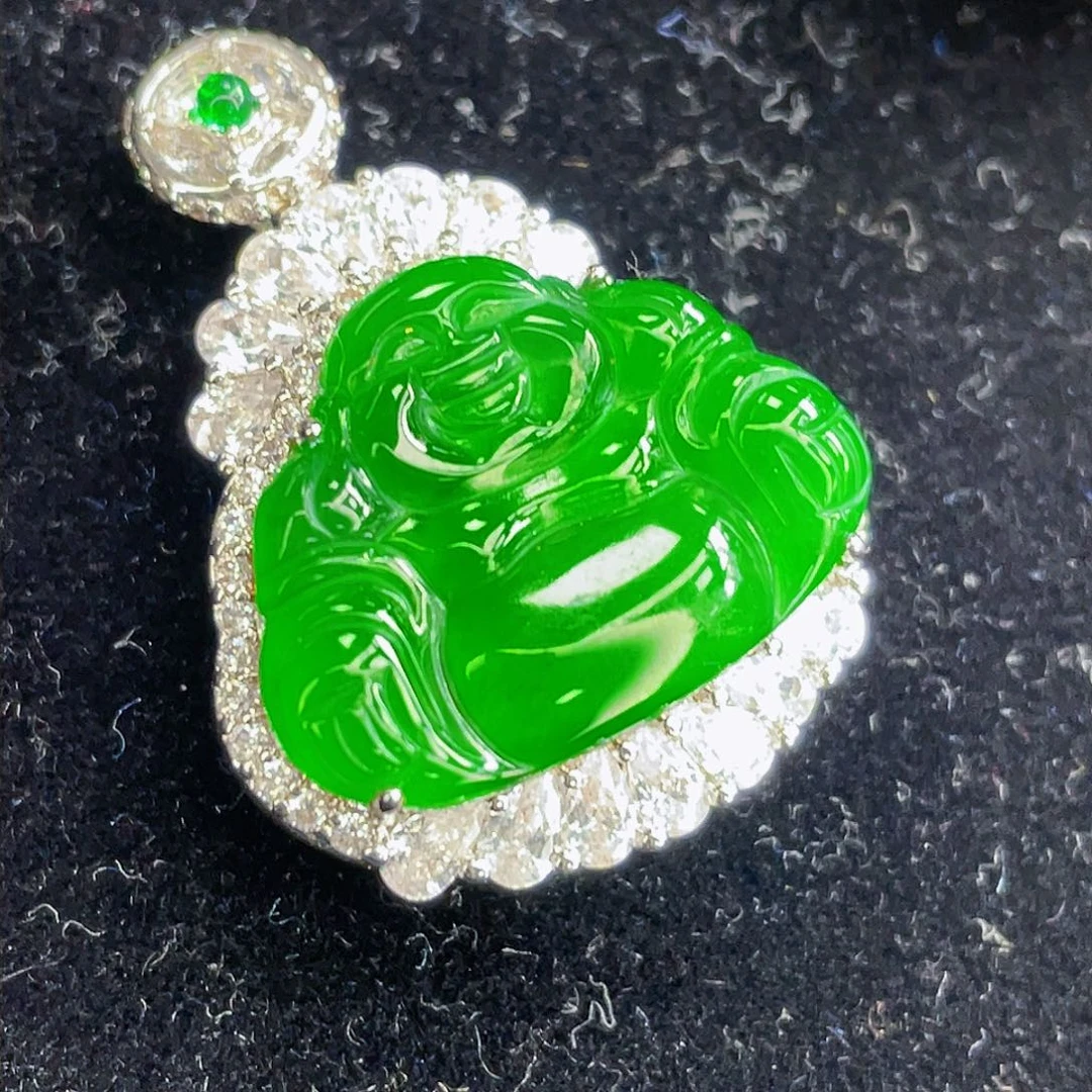 翡翠吊坠(不含链)未镶嵌