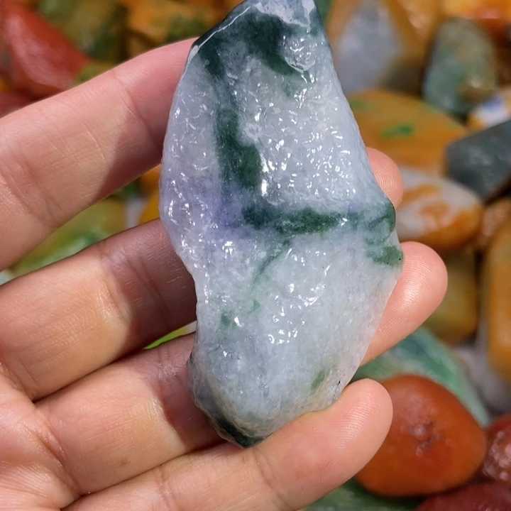 翡翠未镶嵌挂件缅甸