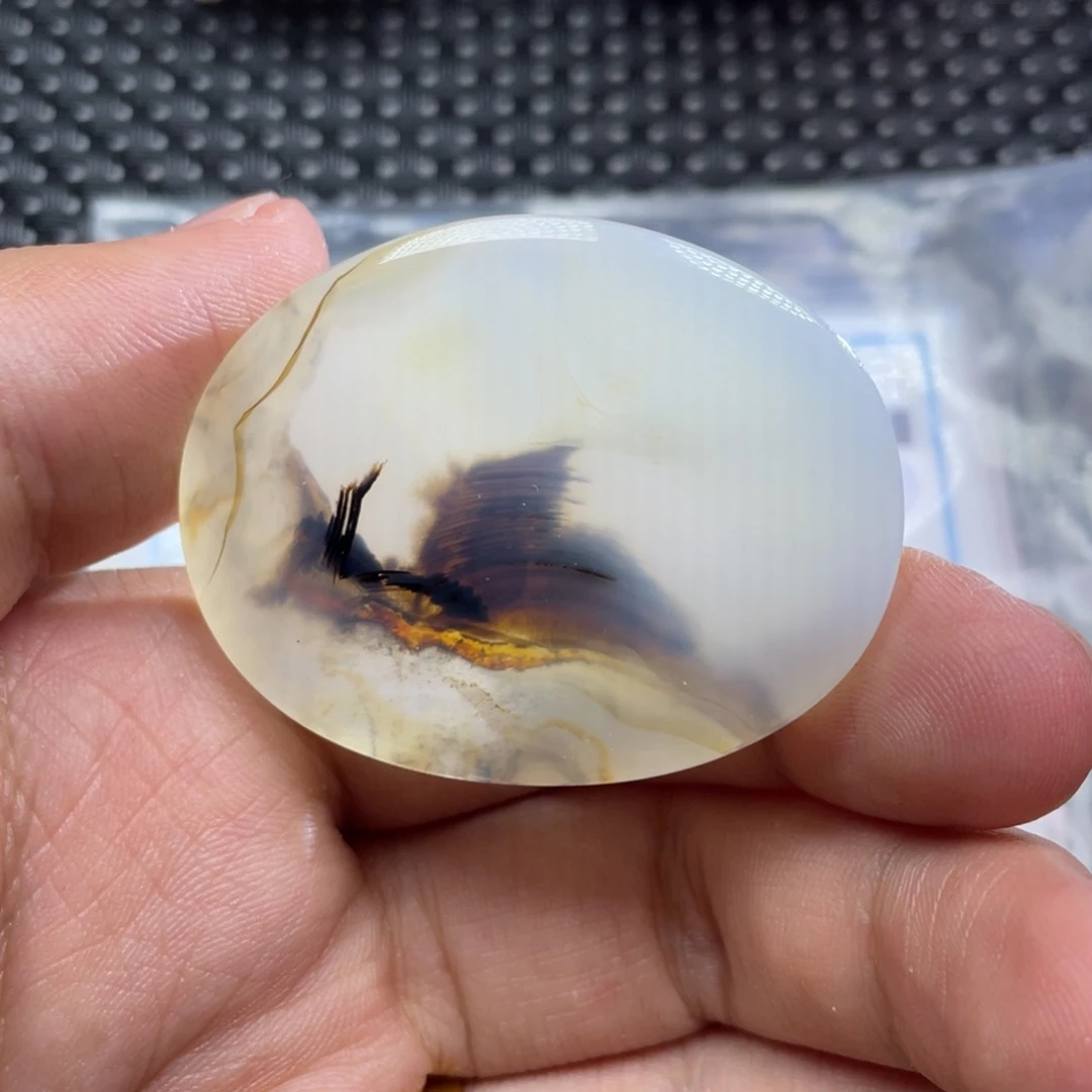 未镶嵌颈饰玛瑙/玉髓夜**煌