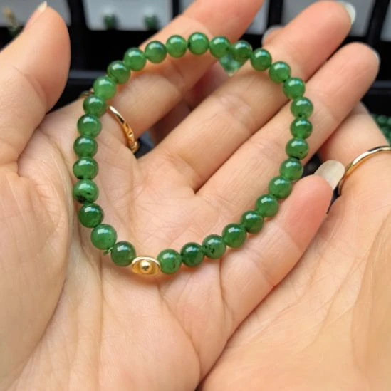 和田玉（碧玉）未镶嵌戒指