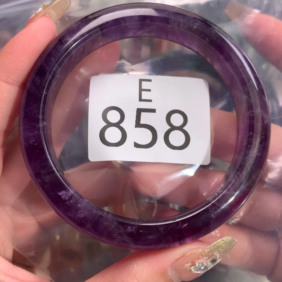 紫晶手镯未镶嵌手镯858-60
