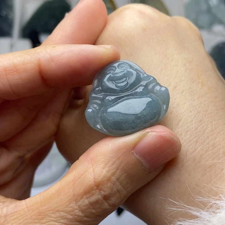 翡翠未镶嵌挂件翡翠