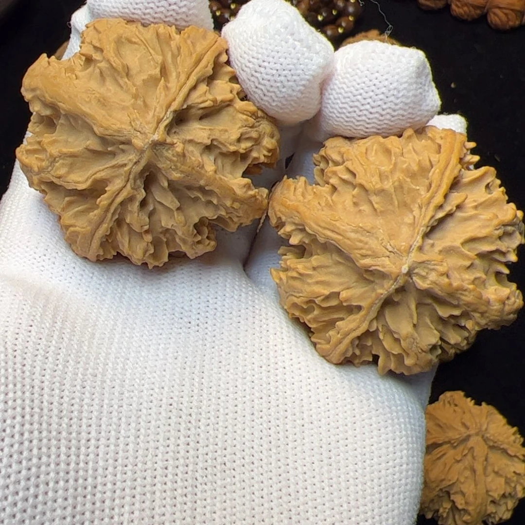 文玩核桃把件6秦岭野生文玩核桃