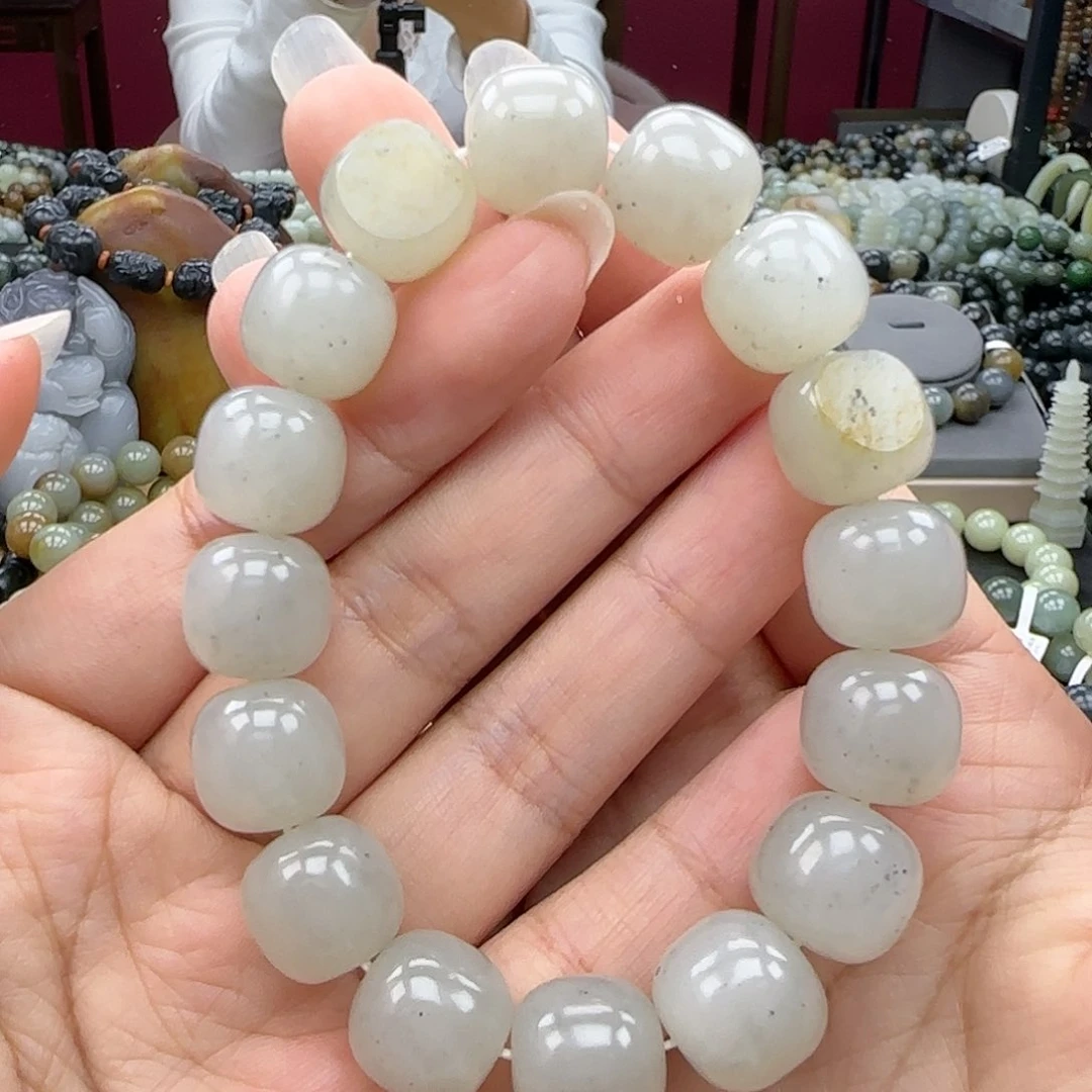 和田玉手链未镶嵌