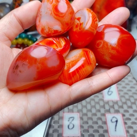 未镶嵌玛瑙/玉髓珠宝奇石瀚*爷打孔不退不换