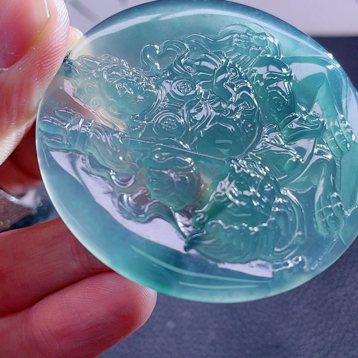 翡翠颈饰未镶嵌999999999