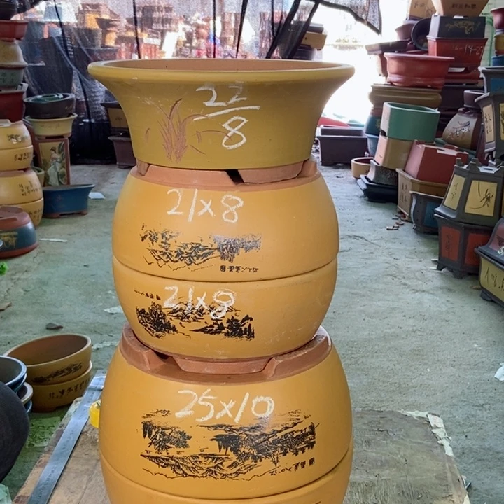 紫砂花盆紫砂紫砂