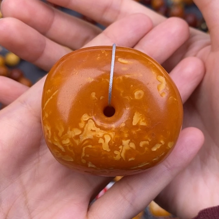 琥珀未镶嵌裸石蜜蜡M