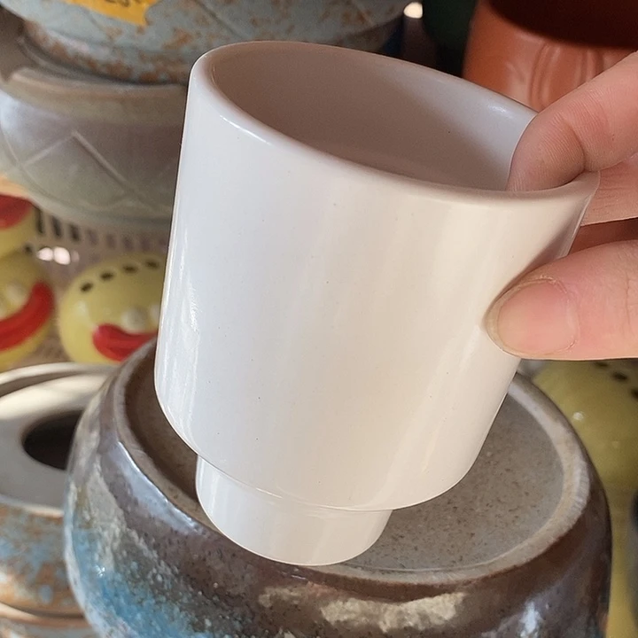 陶摆件陶盆有孔 瑕疵介意勿拍