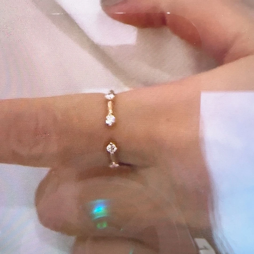 【闪购商品】实验室培育钻石18K金镶嵌@@00029210