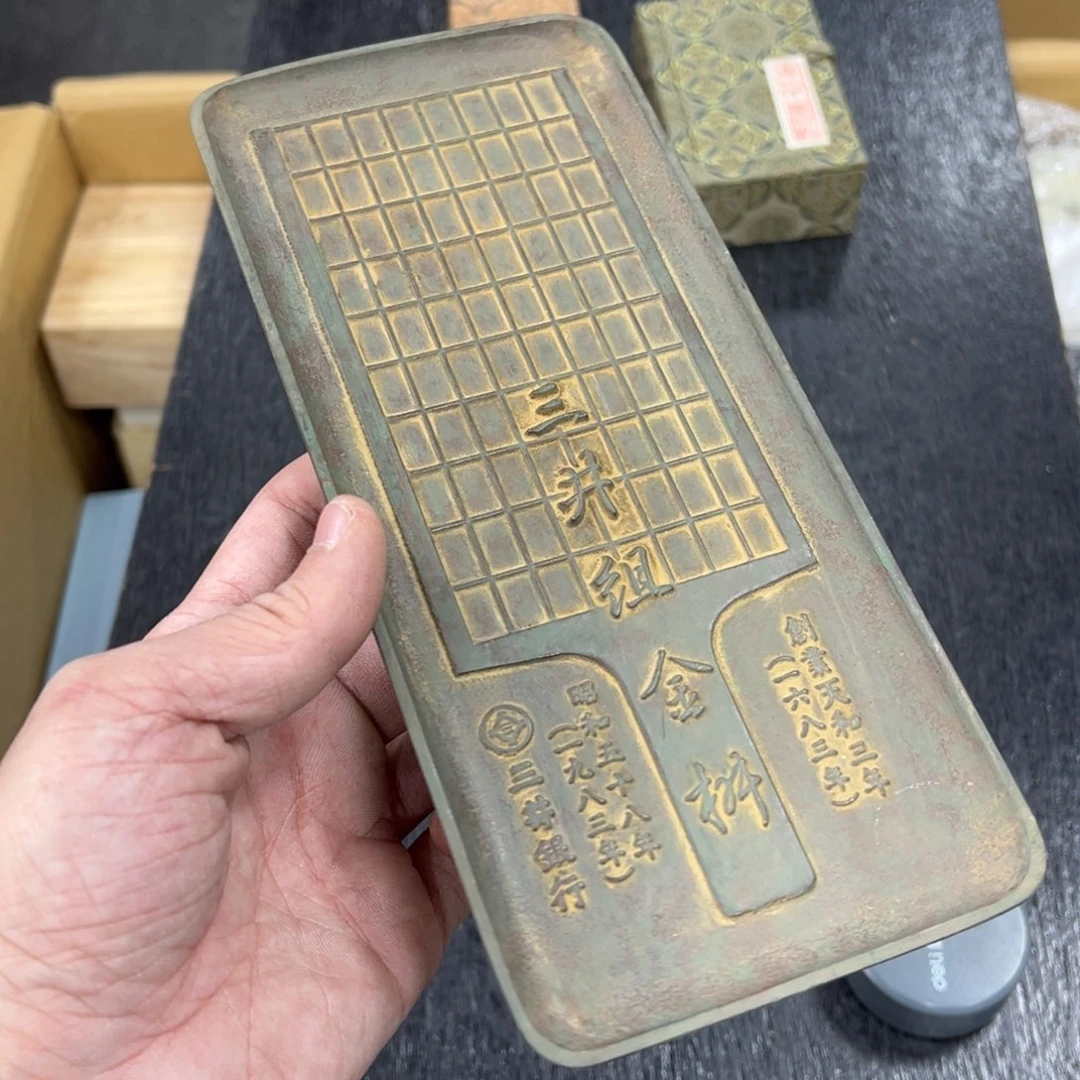 铜日本中古工艺品摆件