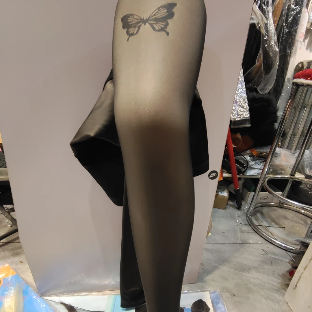 升级款蝴蝶水光肌黑透肤打底裤冬适用 加绒 kelin  tuki ba 200克