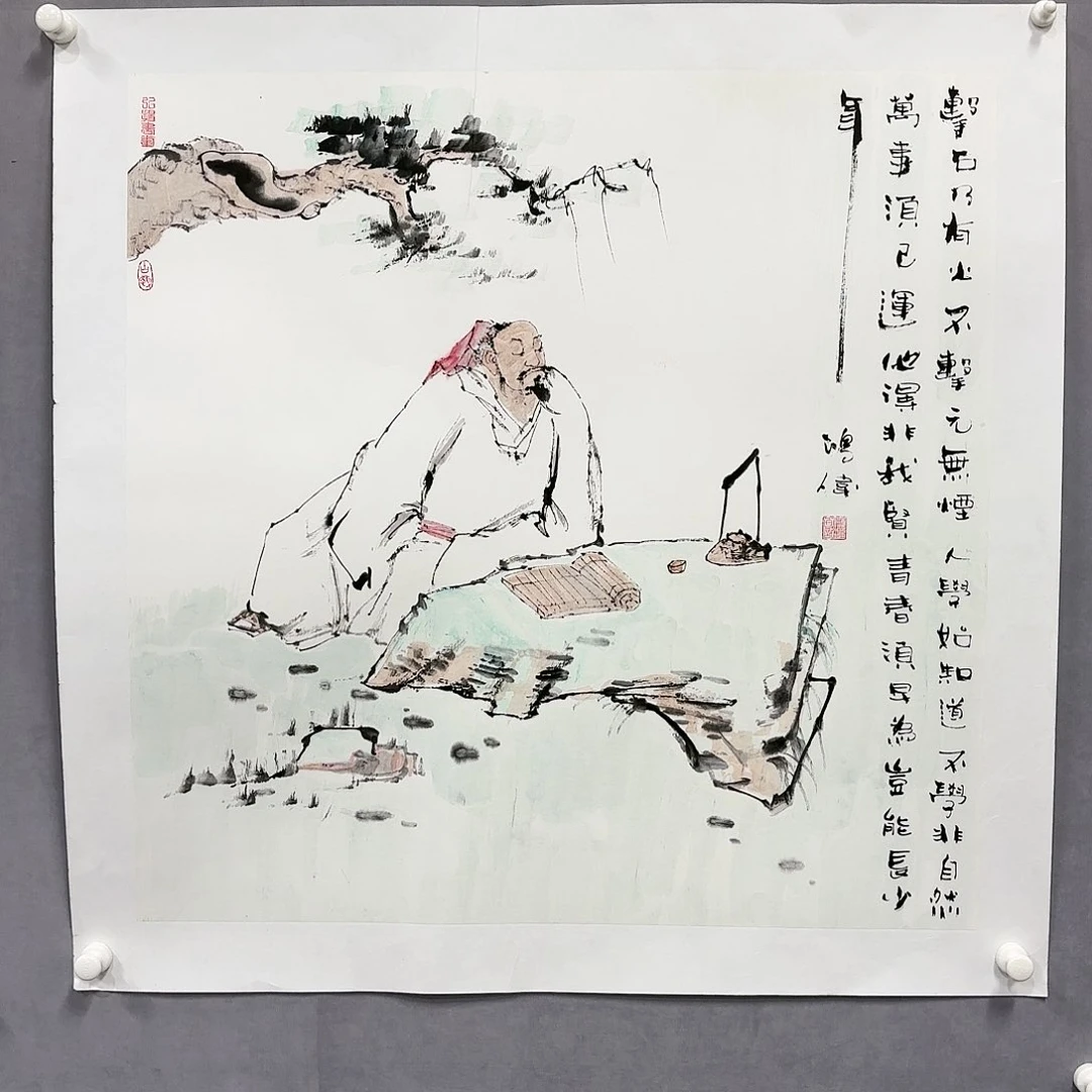 国画国画纯手绘作品请放心去藏