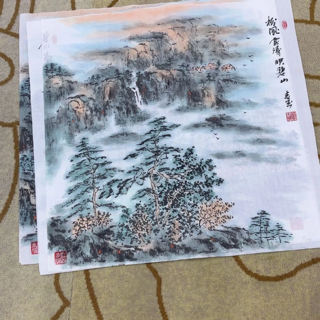 国画杨志杰四尺斗方艺