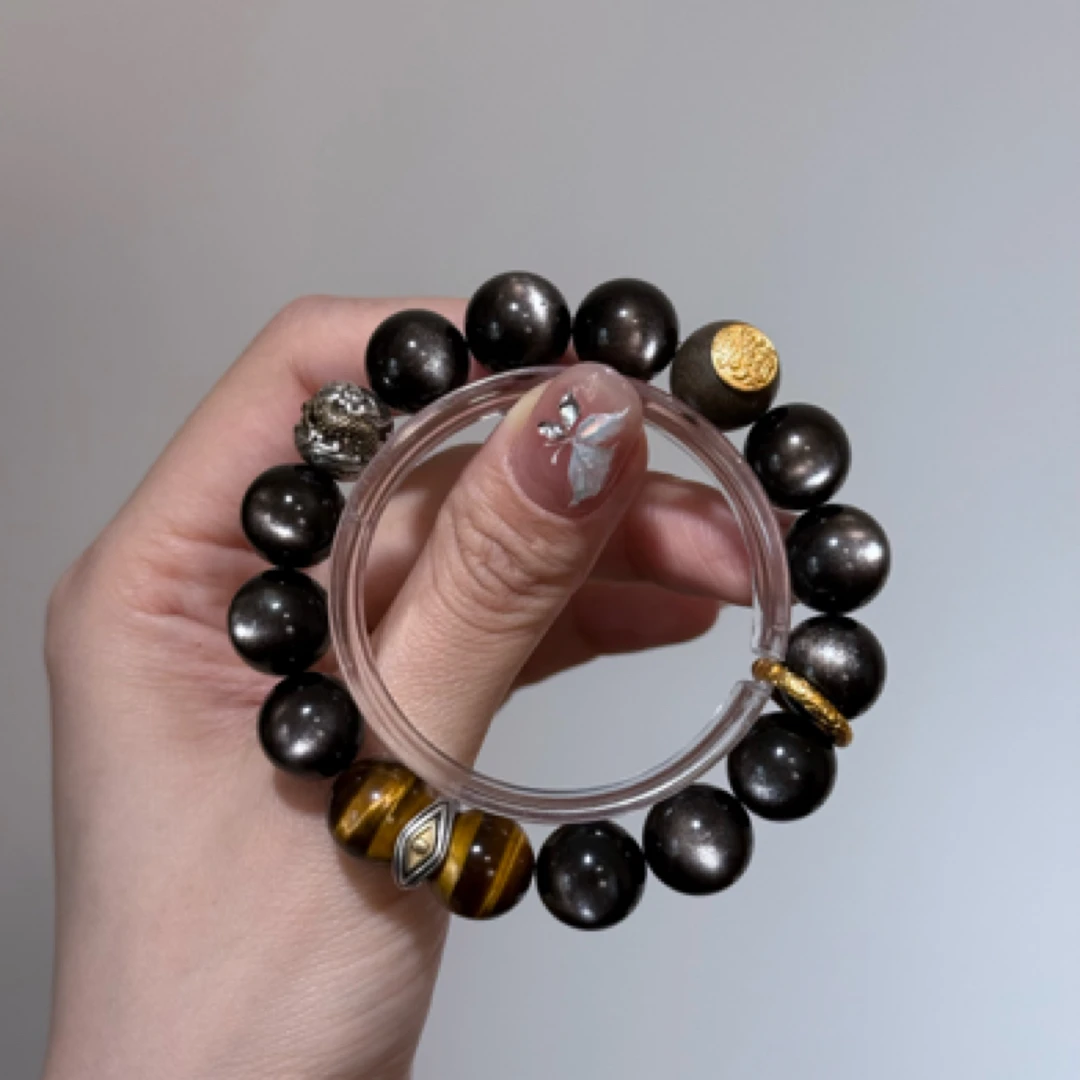 【破·穹】阿七原创设计男生款天然守护系列手串送男友情人节礼物