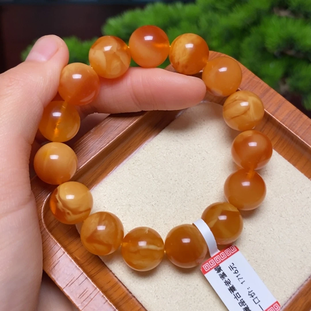 【闪购商品】未镶嵌蜜蜡手链手串