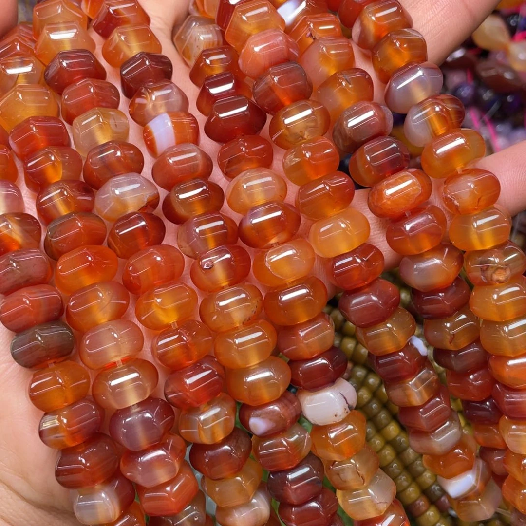 查罗石珠宝半成品合金灯笼珠