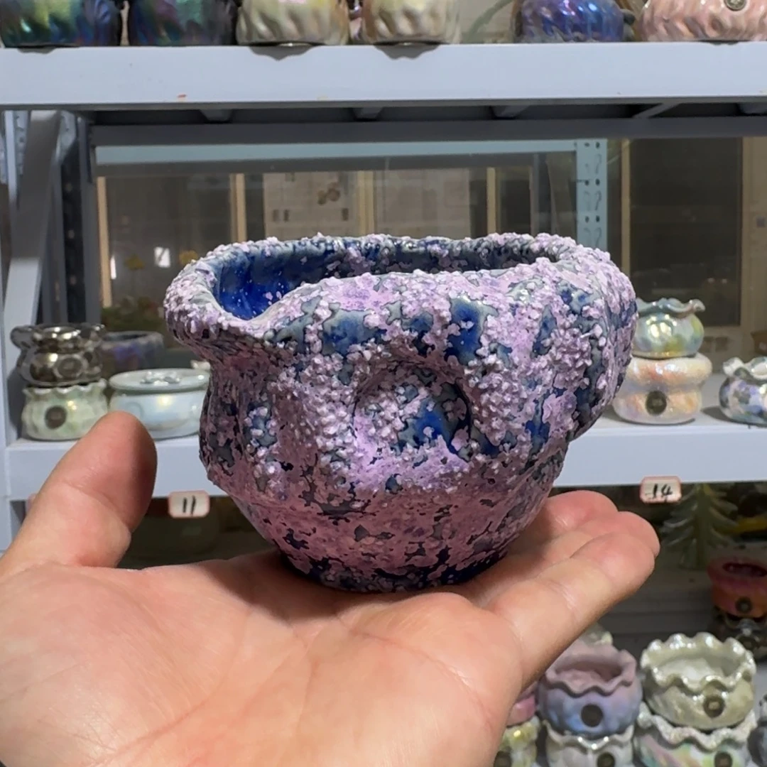 中***粮厂家直销手工花盆摆件