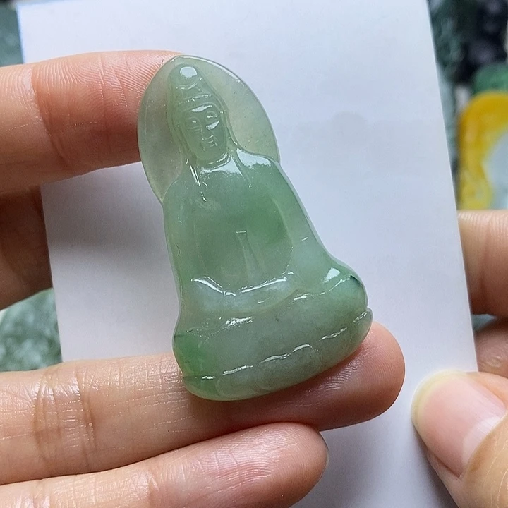 定制翡翠未镶嵌层**入毛货