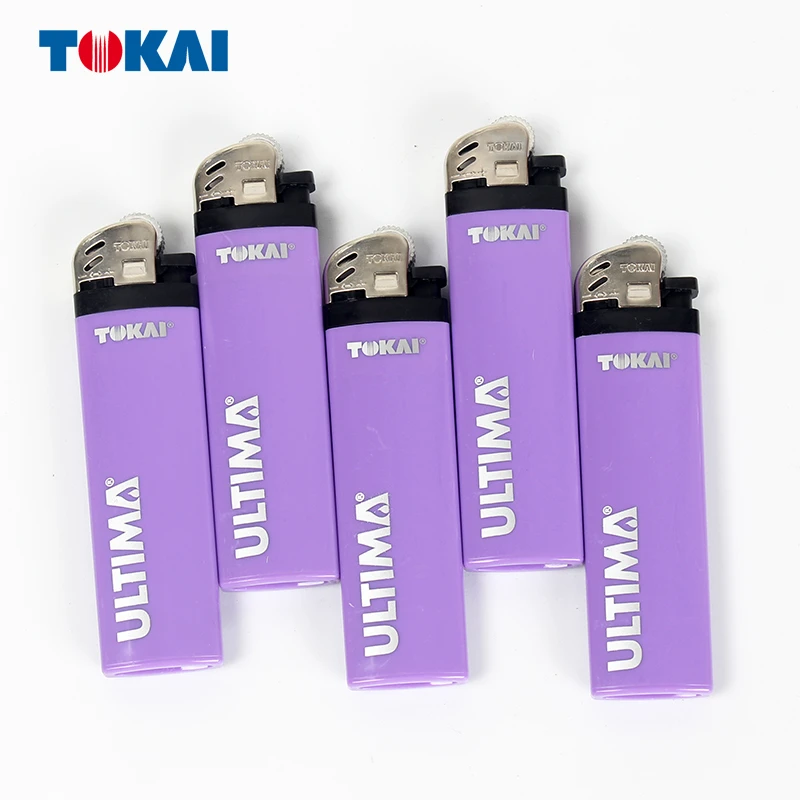 TOKAI东海M10L芭比粉轻薄一次性创意家用个性滑轮火石打火机