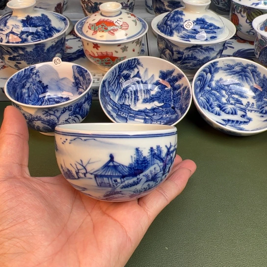 纯手工纯手绘茶具79
