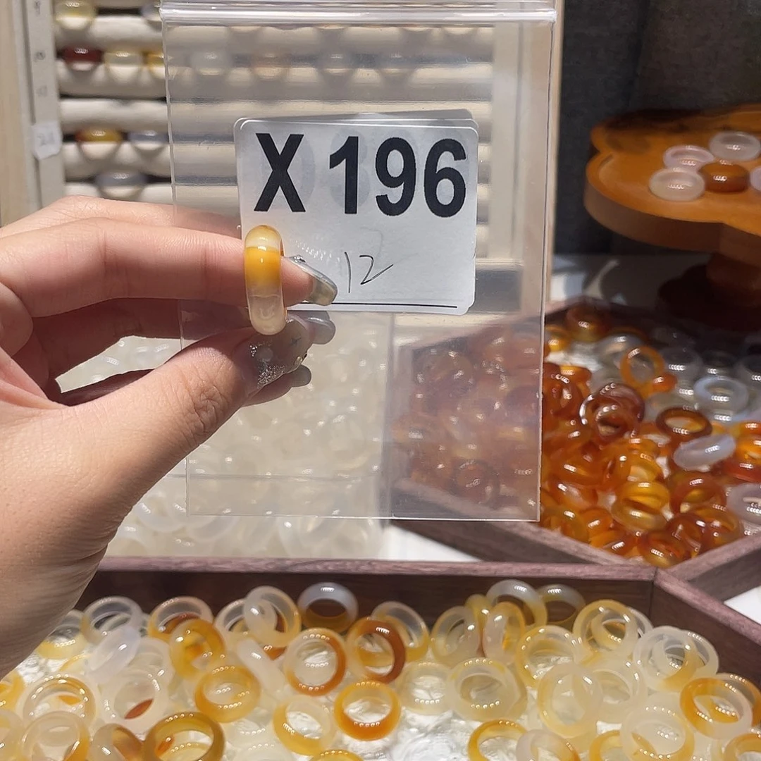 未镶嵌戒指玛瑙/玉髓196