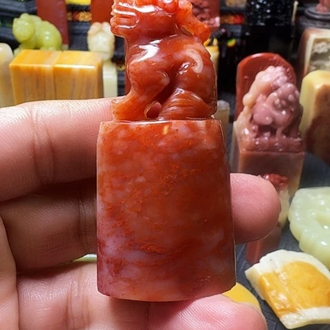 寿山石寿山李紅善伯