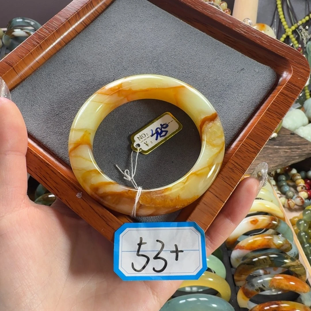 蛇纹石玉合金手镯