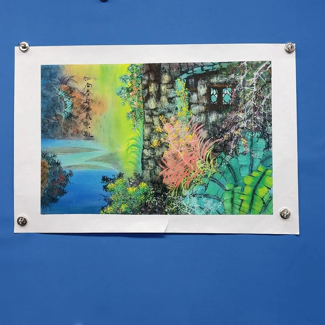 国画多次参加国内外大型画展