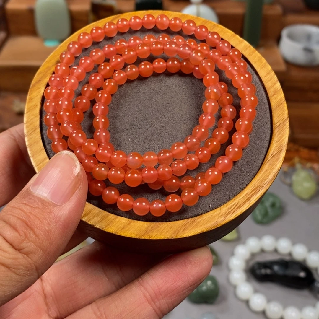 未镶嵌手链南红玛瑙