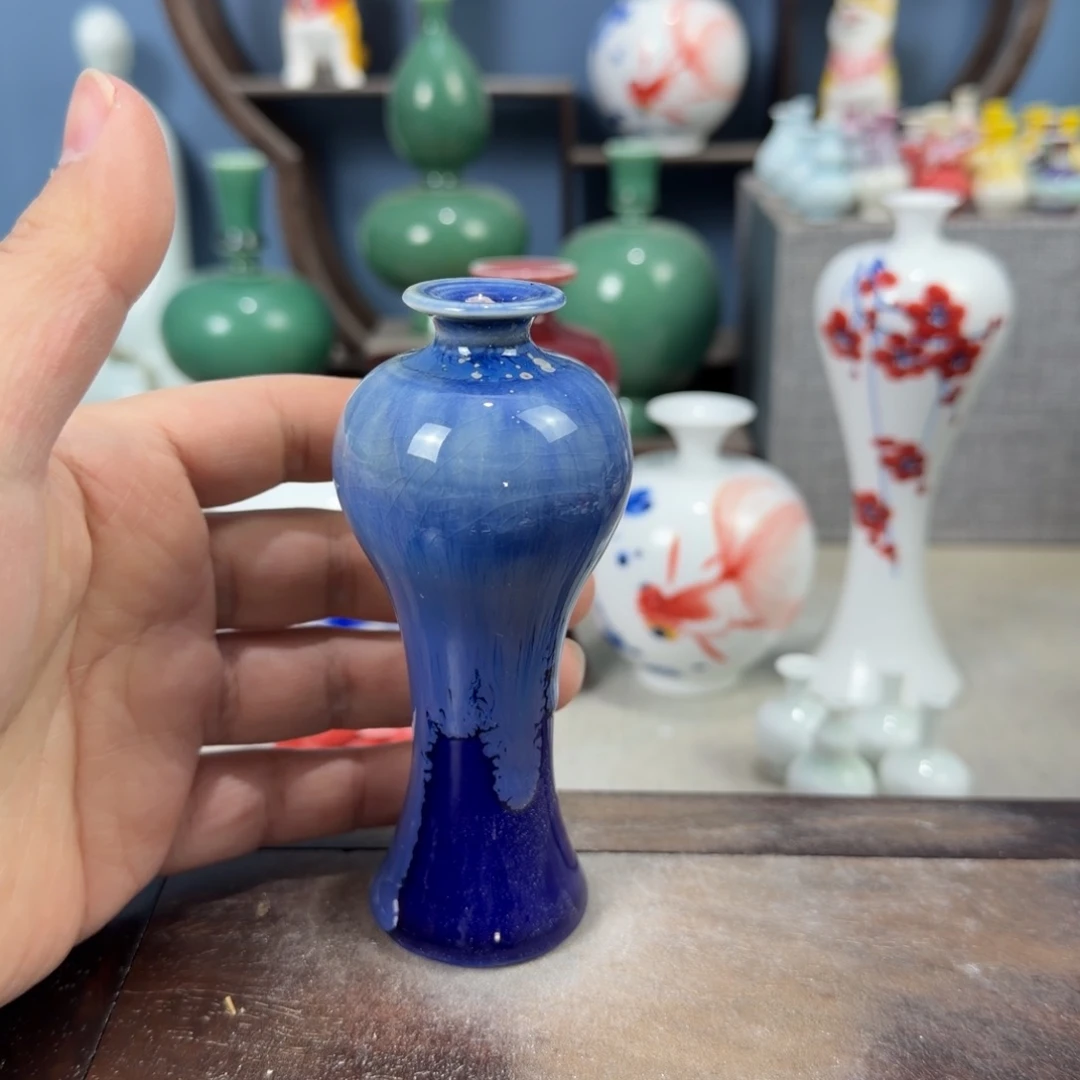 陶瓷手工小花器摆件