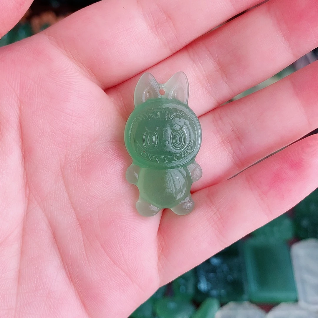 蛇纹石玉未镶嵌手把