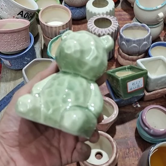 微瑕陶瓷盆12包邮